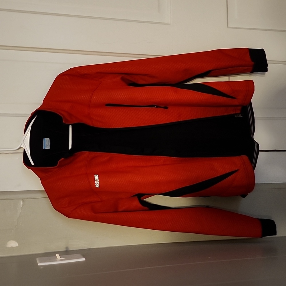 Mens reflective cycling jacket